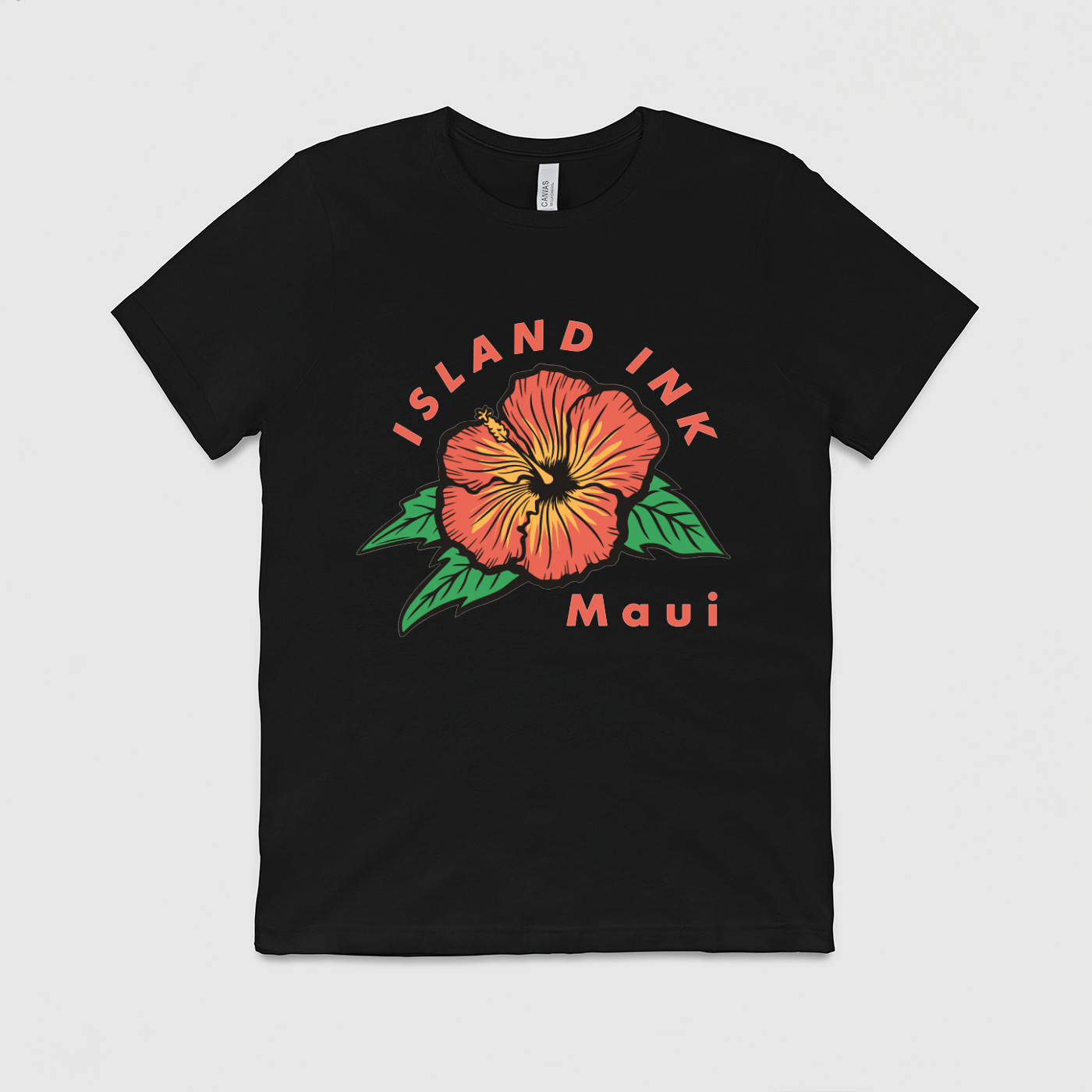 Men's Hibiscus Flower T-Shirt