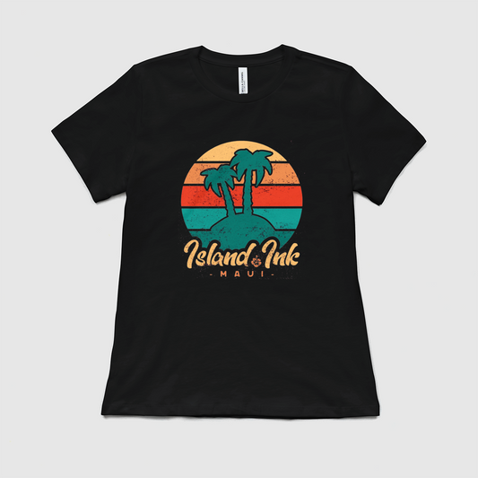 Women's Island Ink Palm Beach T-Shirt