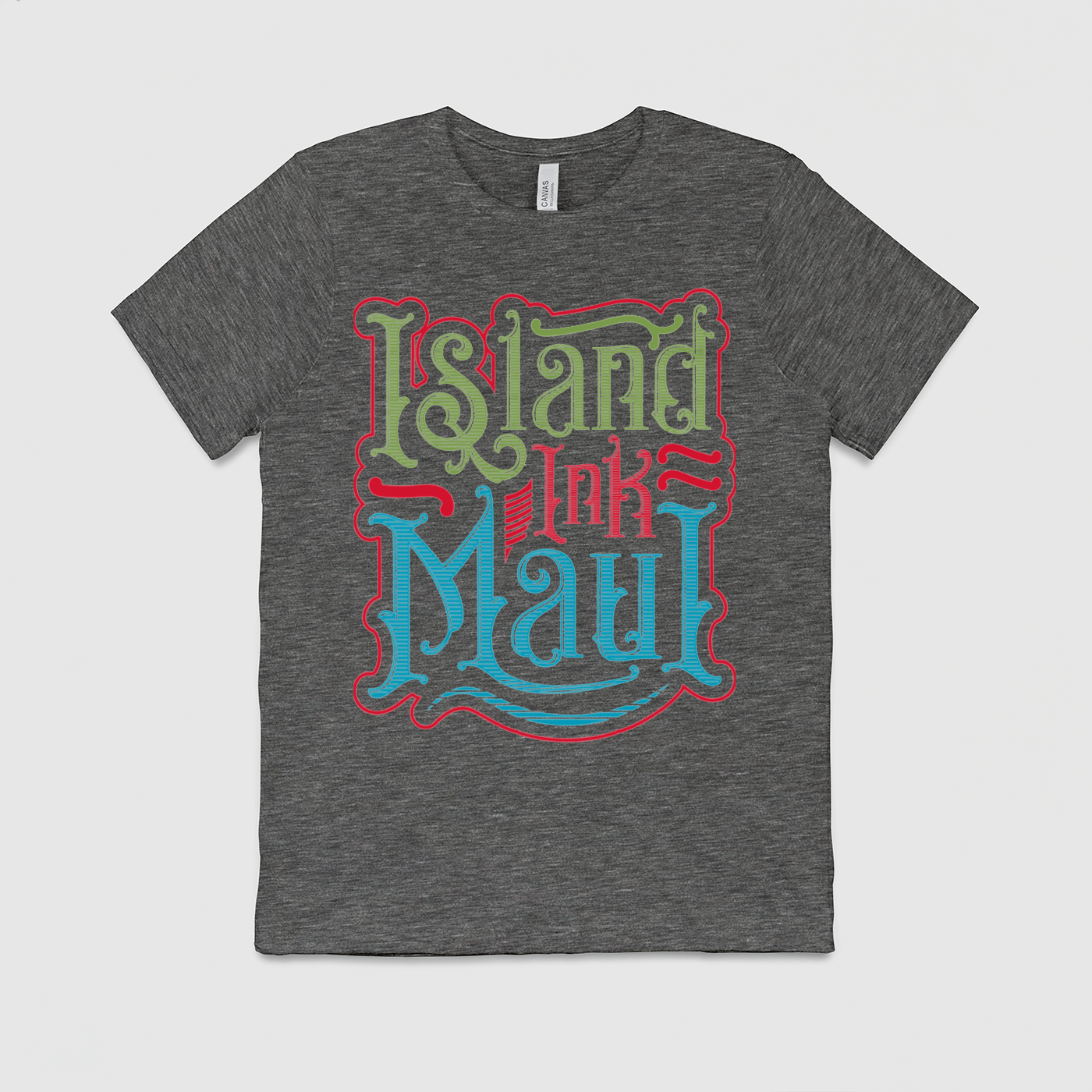 Men's Island Ink Maui sign T-Shirt