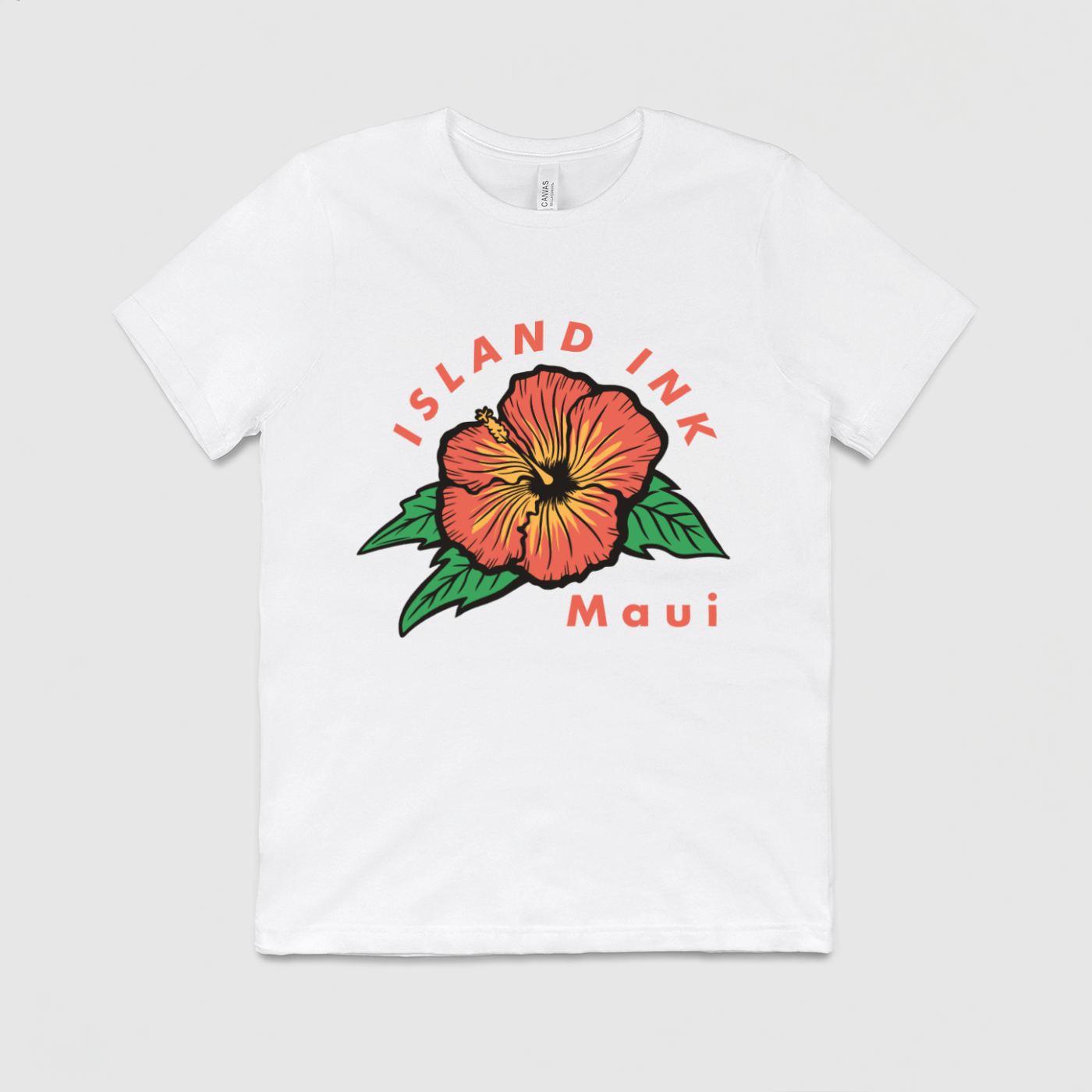 Men's Hibiscus Flower T-Shirt