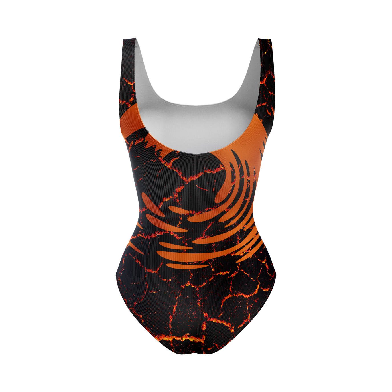 Women's Lava Flow classic standard cut one piece swim suit