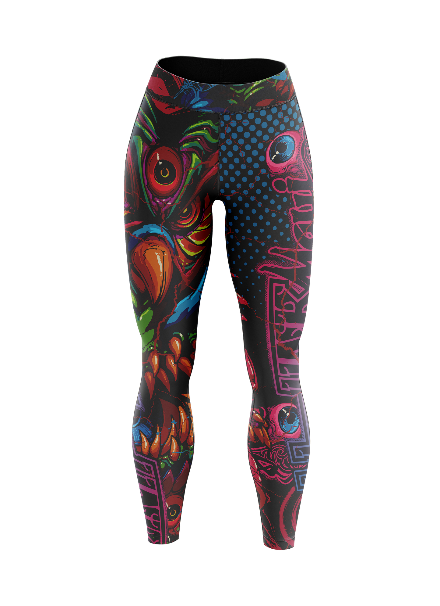 Women's Owl Beast Midrise Yoga Leggings