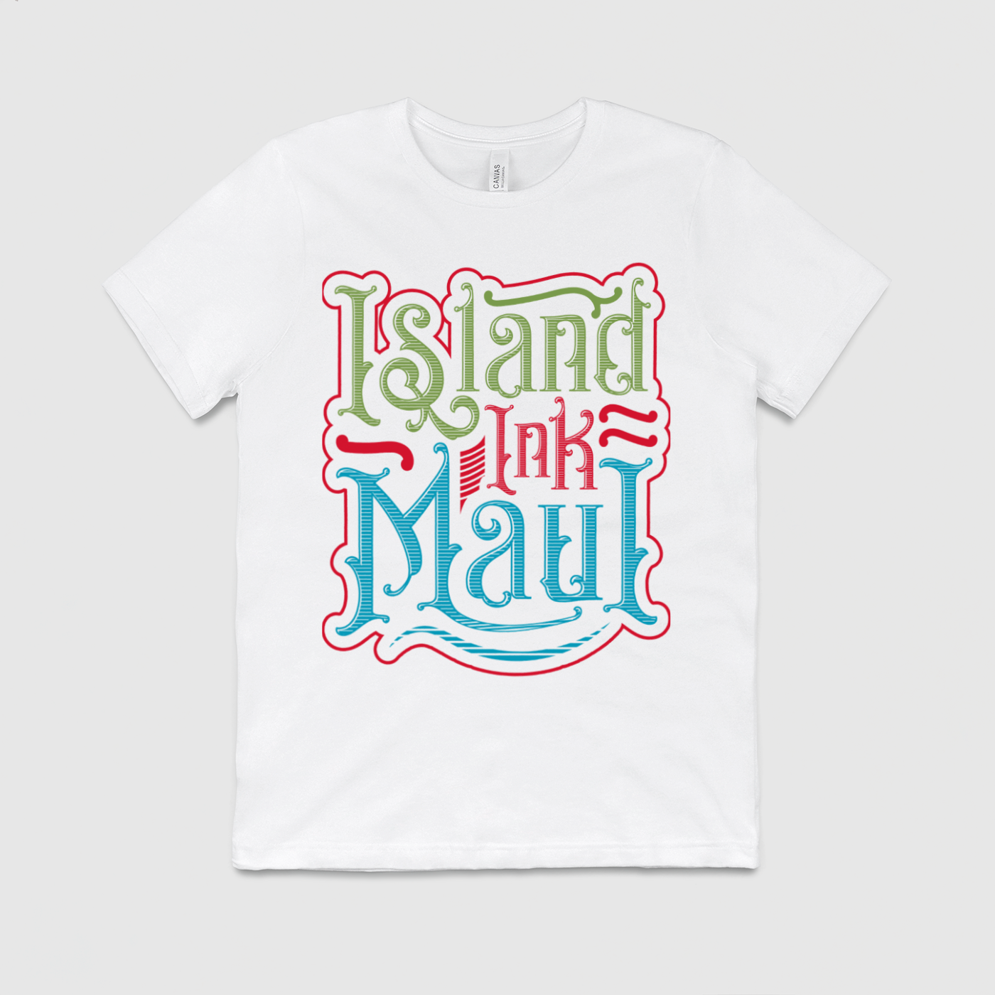 Men's Island Ink Maui sign T-Shirt
