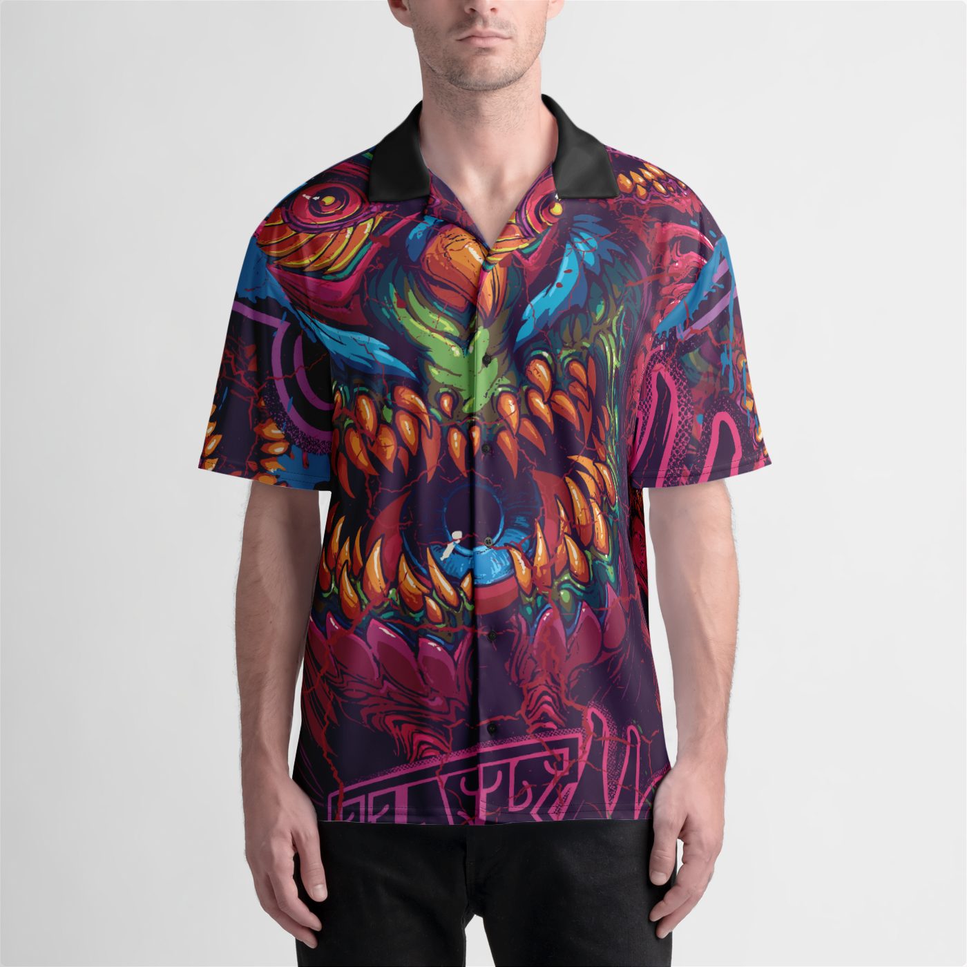 Men's Owl Beast Aloha Tee