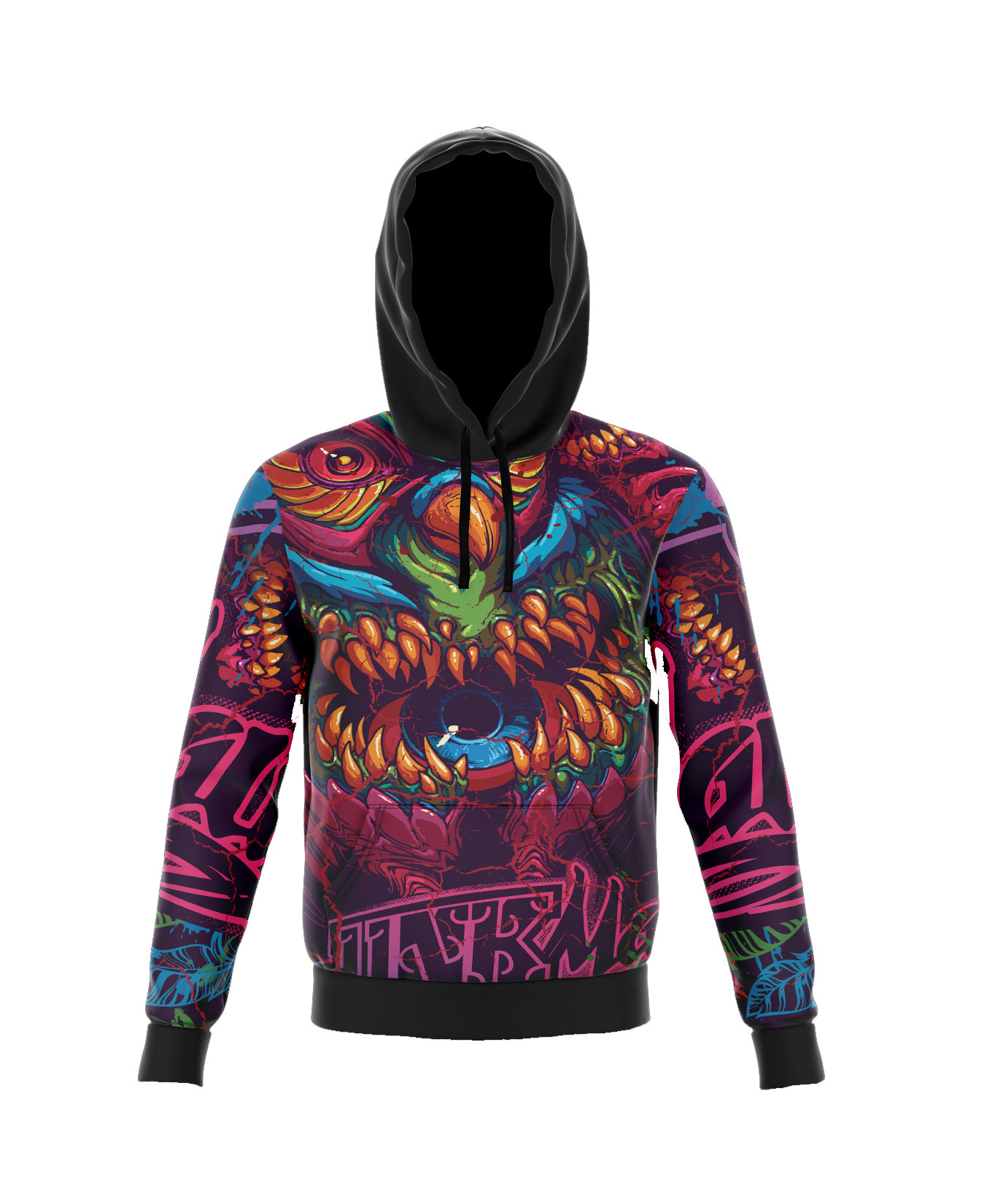 Owl Beast Pull Over Hoodie