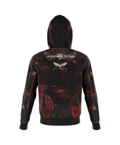 Boar Head Hunt to Live Pull Over Hoodie