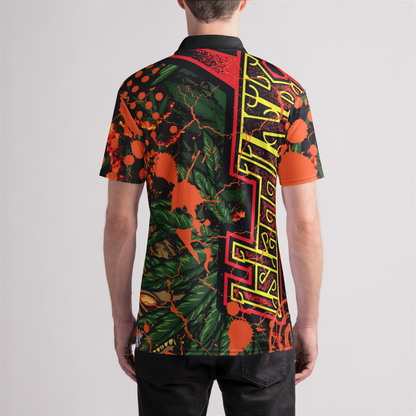 Men's Rasta Tikiman Polo