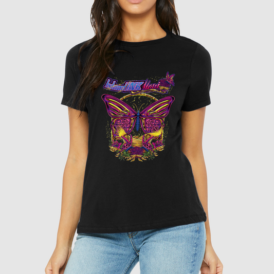Women's Enchanted Butterfly Graphic Tee