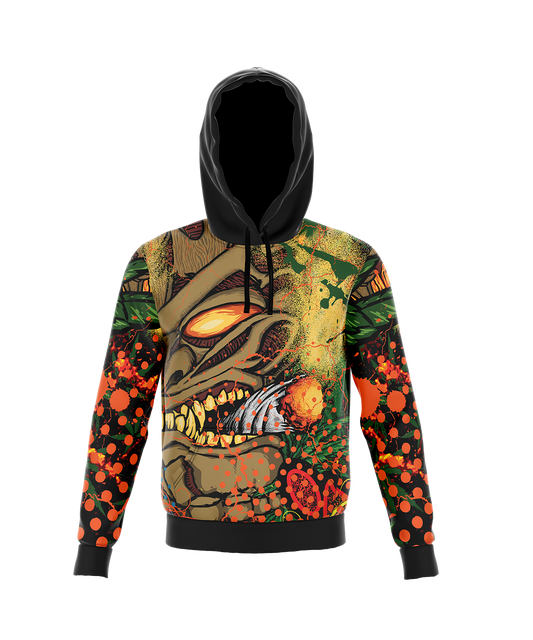 Rasta TikiMan Pull Over Hoodie