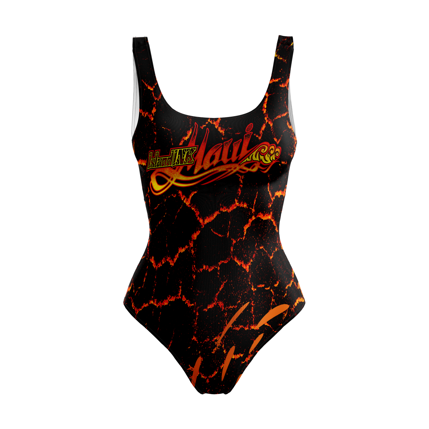 Women's Lava Flow classic standard cut one piece swim suit